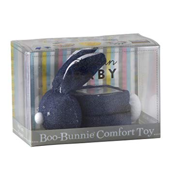 Boo Bunnie Comfort Toy and Boo Cube, Multi Dot